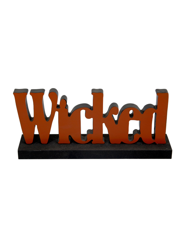 Wooden English plate