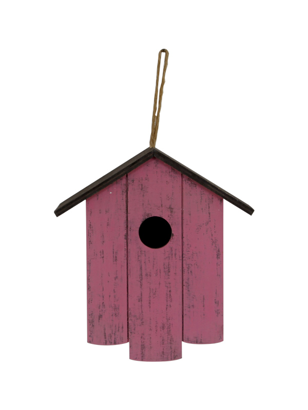Wooden pink house