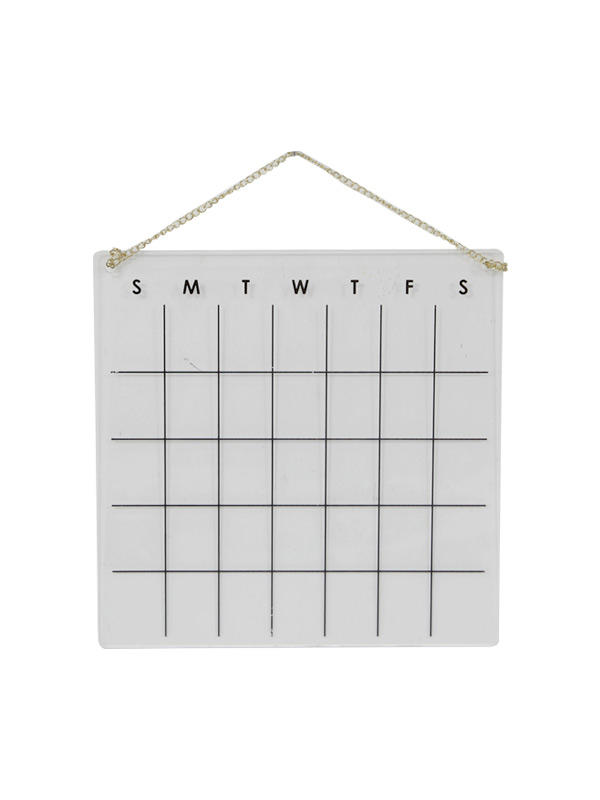 Hanging 7×5 Grid Week Wodden Writing Board
