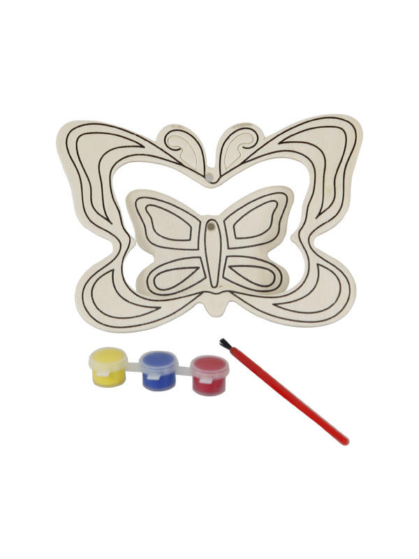 Paintable butterfly drawing board
