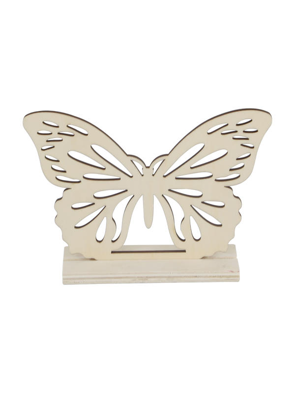 Wooden butterfly seat plate