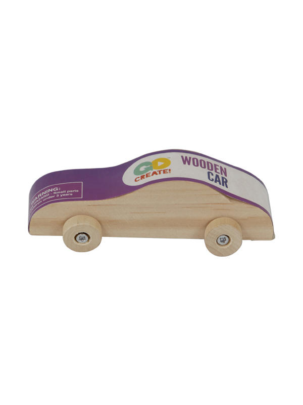 Wooden children's car toy