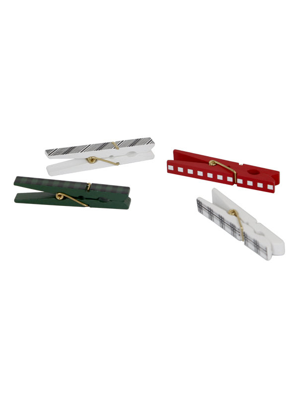 Wooden clip