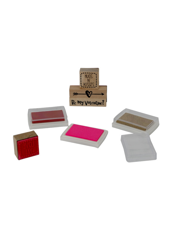 Wooden ink pad